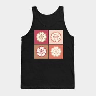 Japanese Aesthetic Cherry Blossom Sakura Pop Art Streetwear Flowers 534 Tank Top